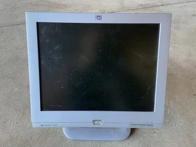 Vintage HP Pavilion f1503 LCD Color Monitor PE1227 Screen Display Computer - Image 1 of 4