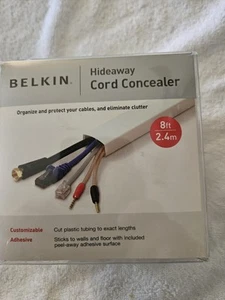 NOS BELKIN CORRECTEUR DE CORDON CACHETTE 8 PIEDS 1/2” x 1 1/8” diamètre - Photo 1/6