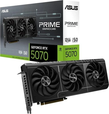 ASUS Prime NVIDIA GeForce RTX 5070 12GB GDDR7 Graphics Card - Image 1 of 4
