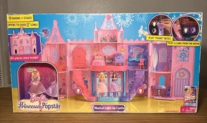 Barbie Princess & the Popstar Kingdom Puppe Musical Leuchtschloss Spielset selten - Bild 1 von 22