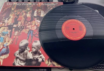 Band Aid – Do They Know It's Christmas OG 1984 Press 12" in Picture Cover NM/VG+ Foto 1 de 2