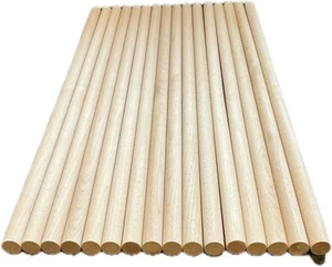5/16 x 12 Zoll Dübel Stäbe Holzstäbe Holz unbehandeltes Hartholz... - Bild 1 von 1