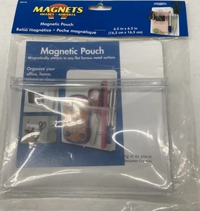 MAGNET SOURCE 6.5" Clear 3D Organizing Magnet Pouch - Picture 1 of 2