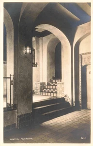 Quebec Canadá Chateau Frontenac interior arco azulejo antiguo RPPC postal 888 - Imagen 1 de 2