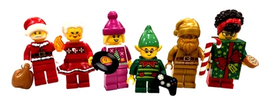 Minifiguras LEGO:✨2025 Exclusivo Holiday B.A.M. 6 minifiguras/juego✨¡ENVÍO GRATUITO! Foto 1 de 4