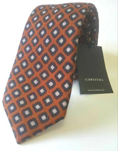 Cortefiel Krawatte Braun 100% Wolle Neu - Bild 1 von 1