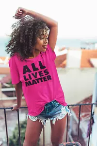 ALL LIVES MATTER T-SHIRTS - Damen T-Shirt Frontdruck * - Bild 1 von 2