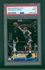 1993 Oberdeck SE Basketballkarte - #32 Shaquille O'Neal, PSA 9 NEUWERTIG - Bild 1 von 1