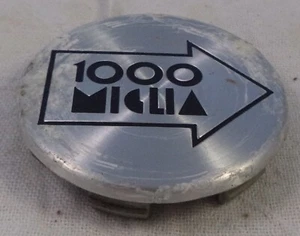 1000 Miglia Wheels Silver Custom Wheel Center Cap Caps - Picture 1 of 4