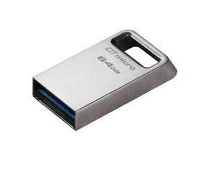 Kingston DataTraveler Micro USB Flash Drive USB 3.2, DTMC3G2/64GB with Lanyard - Afbeelding 1 van 9
