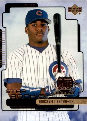 2000 Upper Deck Roosevelt Brown Star Rookie 273 Chicago Cubs - Image 1 of 2