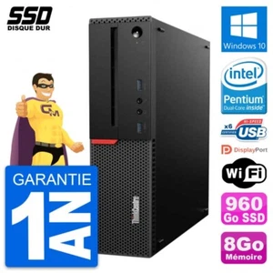 PC Lenovo ThinkCentre M700 SFF Intel G4400 RAM 8GB SSD 960GB Windows 10 Wifi - Bild 1 von 7