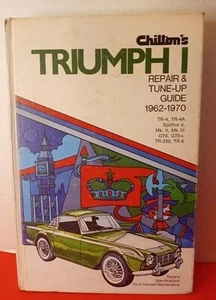 1962-1970 TRIUMPH I REPAIR MANUAL rare vintage do it yourself book - Picture 1 of 12