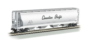 Tolva de grano cilíndrica Bachmann 19142 escala HO 4 bahías marca Canadian Pacific nueva - Imagen 1 de 1