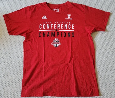 Toronto FC adidas 2016 MLS Cup Soccer Eastern Conference Champions GO TO TEE, L Cover