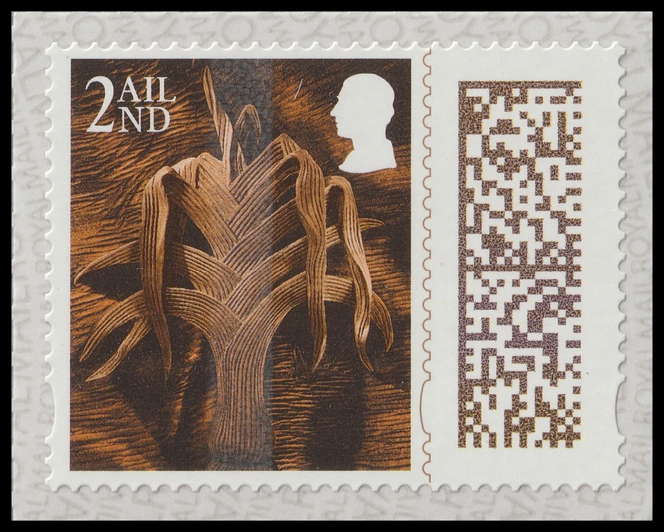 GB Country Definitive Wales Leek 2nd single MNH 2024 - Image 1 of 1