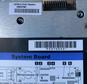 IBM BladeCenter HS22 1 x E5540 2.53GHz 7870-CTO no memory= - Picture 1 of 6