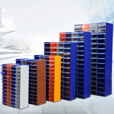 Drawer Cabinet Storage Organizer Hardware Parts Component Craft Tool Box - Image 1 of 4