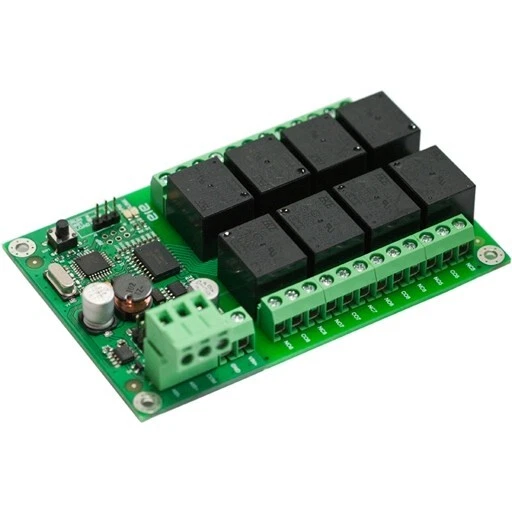 ERE 8 Relay Control Board with RS485 Modbus Communications - Image 1 of 4