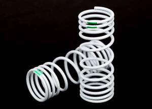 Traxxas 6862 - Front Springs, Progressive -10% Rate Green (2)