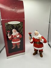 Hallmark Keepsake 1996 Welcome Guest Coca-Cola Santa Christmas Ornament - In Box