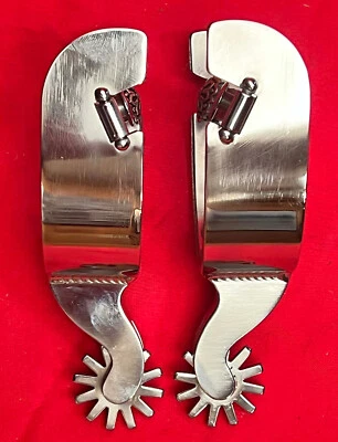 Nuevas DAMAS Vaquera HECHAS A MANO ESPOLONES por TOM CALDING Of Wyoming Foto 1 de 4