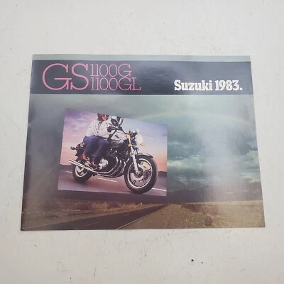 Suzuki GS1100G GL 1983 folleto de ventas literatura publicitaria 8,5x11 original... Foto 1 de 4