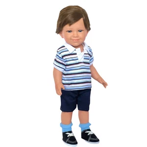 Kennedy and Friends 18 Inch Fashion Doll Luke- Brown Hair Blue Eyes - Picture 1 of 5