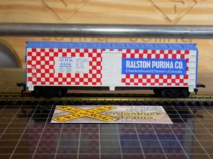 HO TYCO 40' wood reefer Ralston Purina 4554 (Mo71708) - Picture 1 of 11