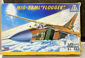 Italeri MIG-23 ML Flogger 057 1:72 FS Kit Modello - Nuovo con scatola - MS3 - Foto 1 di 18