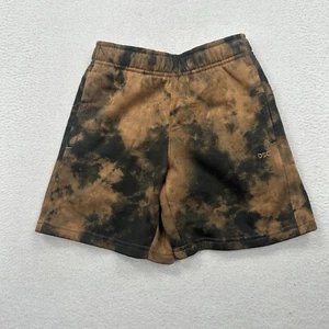 DSG Printed Boys Fleece Shorts Size Small Dye Brown Everyday Casual - Picture 1 of 7