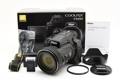 [BOX] Nikon Coolpix P1000 16 MP 125x optischer Zoom f/2.8 Digitalkamera aus J... - Bild 1 von 4