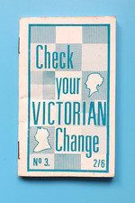 Vintage 'Check Your Victorian Change Coin Book' No.3 Pocket-sized Reference Book