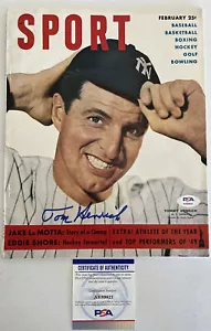 Tommy Henrich Signed Sport Magazine NO Label PSA/DNA,1950,(B119) - Picture 1 of 5
