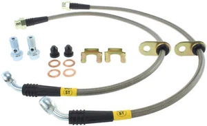 Líneas de freno trasero de acero inoxidable StopTech 08-09 WRX - Imagen 1 de 7