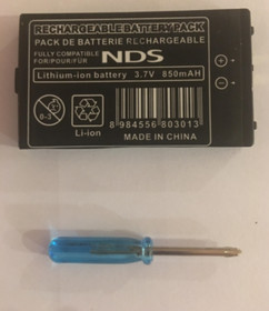 New Replacement Battery+Screwdriver for Nintendo DS Original NDS 3.7V 850mAH