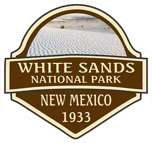 White Sands Nationalpark Aufkleber Aufkleber R7114 New Mexico SIE WÄHLEN GRÖSSE - Bild 1 von 1