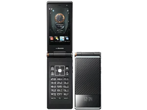 DOCOMO FUJITSU F-04D 13MP FULL HD CARBON BLACK UNLOCKED FLIP PHONE CELLPHONE NEW - Picture 1 of 9