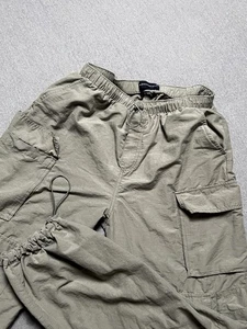 Aeropostale Hose Damen M grün Fallschirm Cargo leicht Baggy Grunge Y2K - Bild 1 von 11