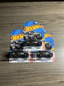 2025 HOT WHEELS WALMART ZAMAC 1988 JEEP WAGONEER HOT TRUCKS LOT OF 3 CASE E NEU - Bild 1 von 1
