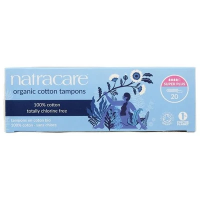 Natracare Organic Cotton Tampons Super Plus 20 ea - Image 1 of 3