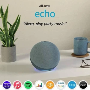 New & Unopened Amazon Echo (4th Gen.) Smart Speaker - Twilight Blue - Picture 1 of 2
