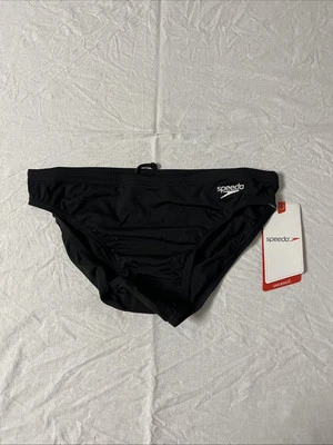 Speedo Herren Badeslip Gr. 4 (D) Schwarz SM1522 - Bild 1 von 4