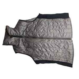 Zenergy by Chico's Steppweste Damen Gr. 3 ärmellos grau durchgehender Reißverschluss - Bild 1 von 7