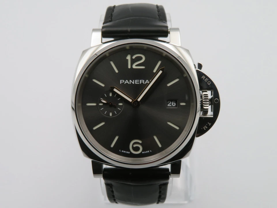 Reloj Pulsera Panerai Luminor Due PAM01250 Gris Hombre Usado Acero Inoxidable Foto 1 de 1