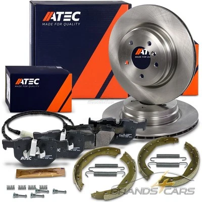 ATEC REAR BRAKE COMPLETE WITH BRAKE SHOES FOR BMW 3 SERIES E90 E91 E92 325-335 - Image 1 of 4