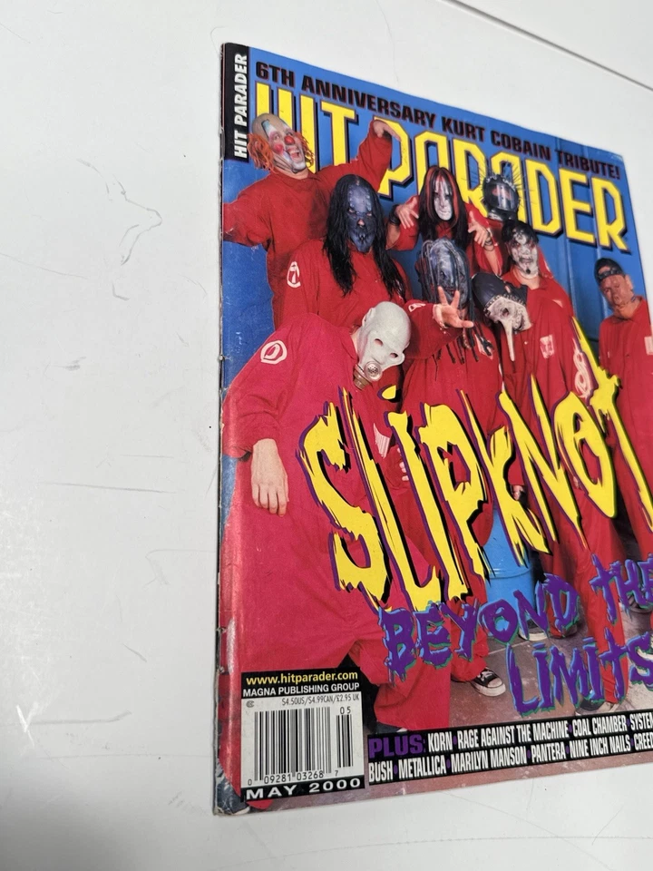 Винтажный журнал SlipKnot Hit Parader 2000 - Изображение 1 из 4