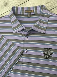 Peter Millar Sommer Komfort Polo Herren XXL 2XL gestreift Pfeifgeraden Golf - Bild 1 von 5