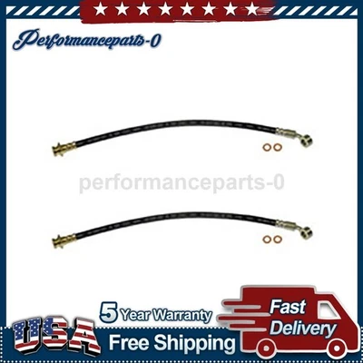 Manguera hidráulica de freno delantero izquierdo para Chevrolet W4500 Tiltmaster 2003-2004 Foto 1 de 4