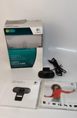 Logitech C210 Webcam Model USB - Image 1 of 4